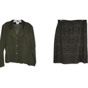 Vintage I.S.B. Skirt‎ Set